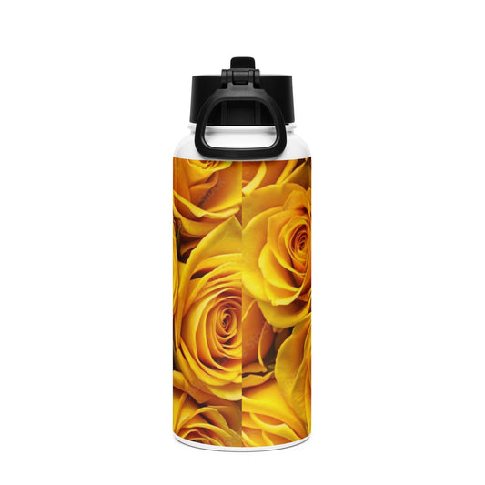 yellow roses water bottle healthywealth.net